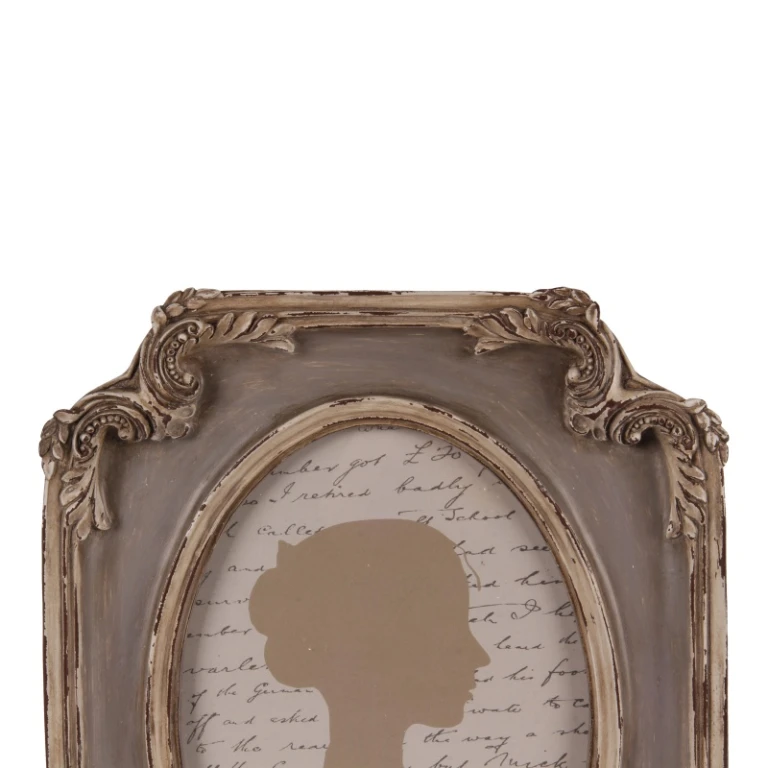Photo Frame 13x18 cm - Gray - Resin - Standing