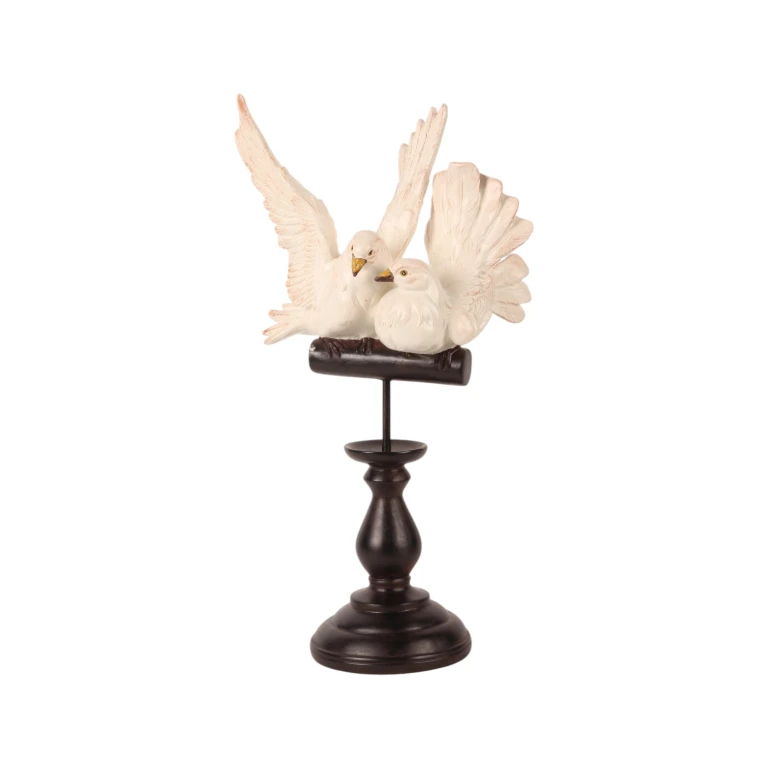 Birds on a Stem - Cream - 48 cm