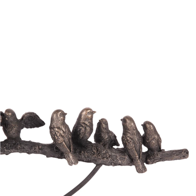 Animal Sculpture Birds - Gold - 30 cm