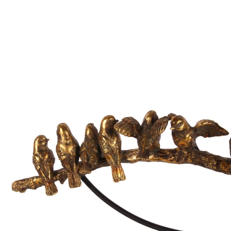 Birds on a Stick - Gold - 30 cm