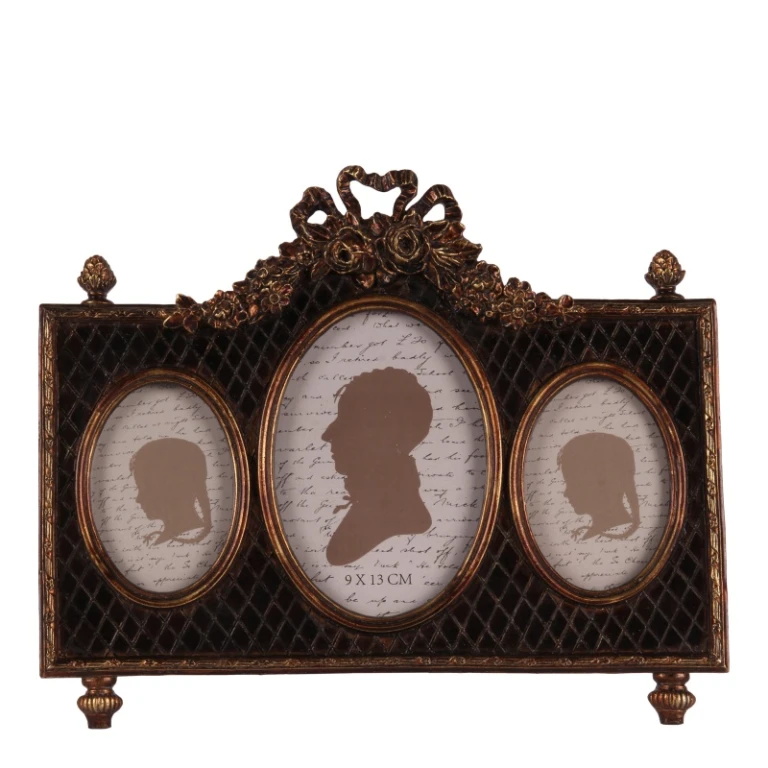 Photo Collage Frame - 9x13 cm - Black - Resin - Standing