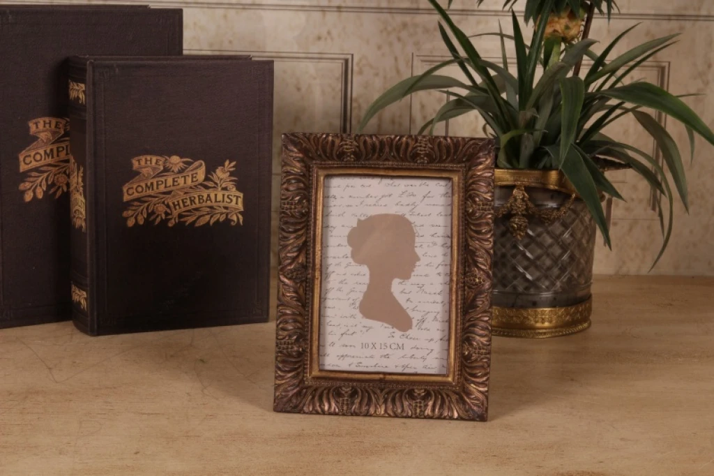 Photo Frame 10x15 cm - Brown - Resin - Portrait/Landscape