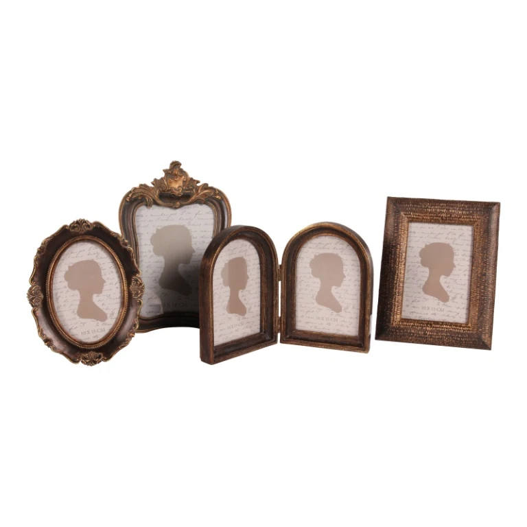 Photo Frame 10x15 cm - Brown - Resin - Portrait/Landscape