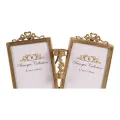 Photo Collage Frame - 21 cm - Gold - Brass - Standing