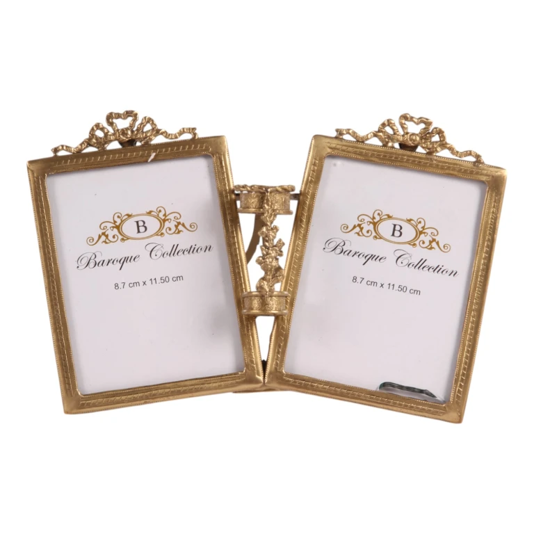 Photo Frame Collage - 9x12 cm - Gold - Brass
