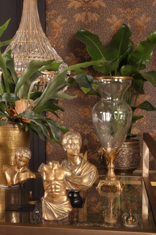 Bust - gold - 19 cm