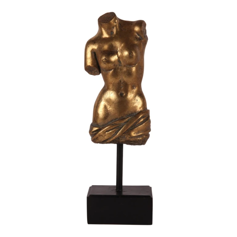Bust - gold - 30.3 cm - 1 piece