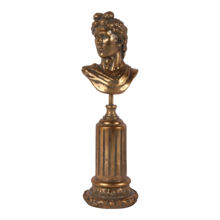 Bust - gold - 35 cm