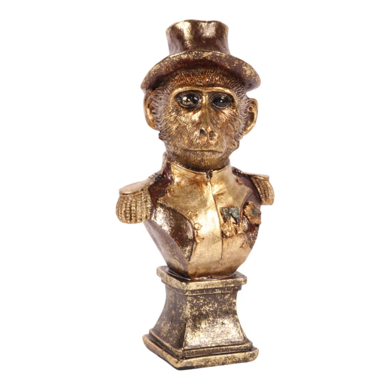 Monkey Bust - Brown - 27 cm