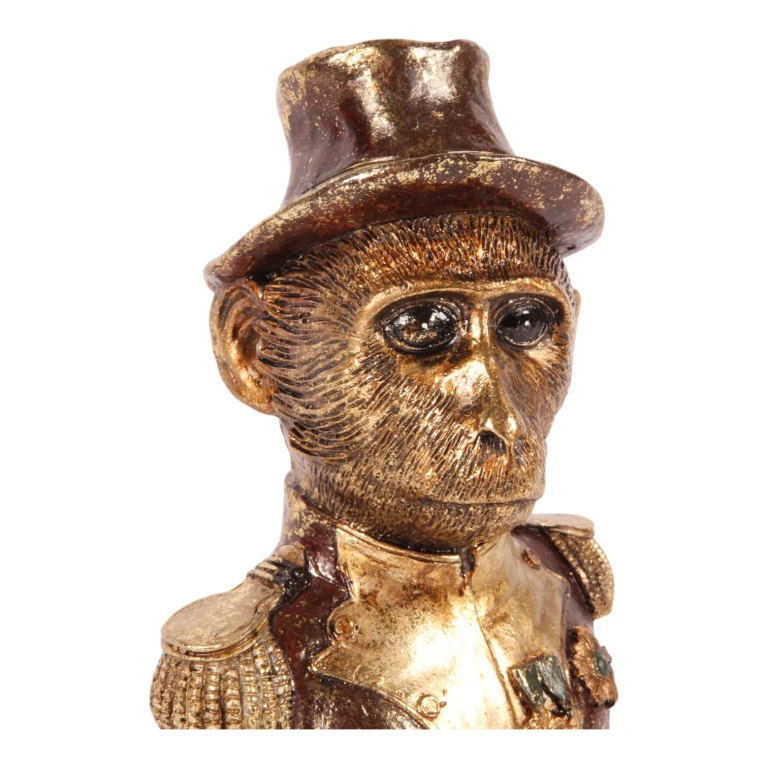Monkey Bust - Brown - 27 cm