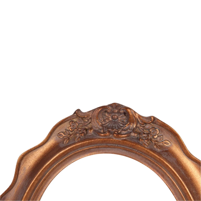 Photo Frame 13x18 cm - Gold - Resin - Oval - Standing