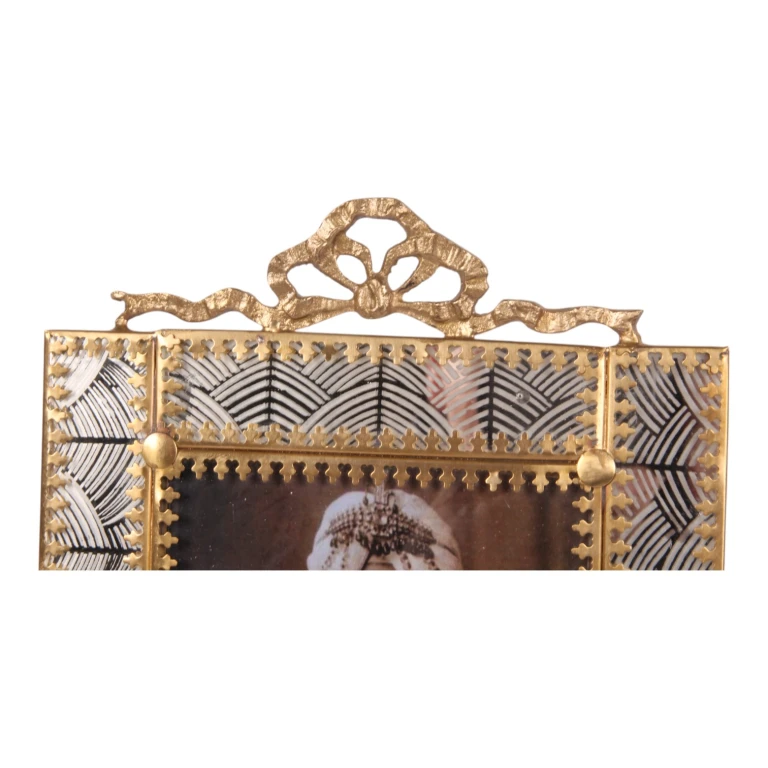 Photo Frame 10x15 cm - Gold - Brass - Standing