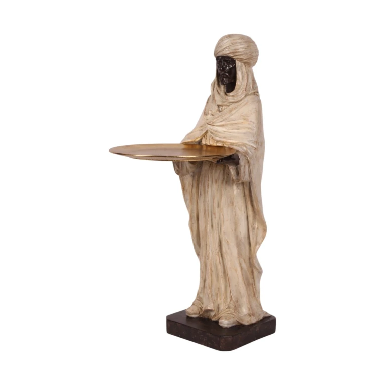 Moorish Figure - Ivory - 51 cm - Resin