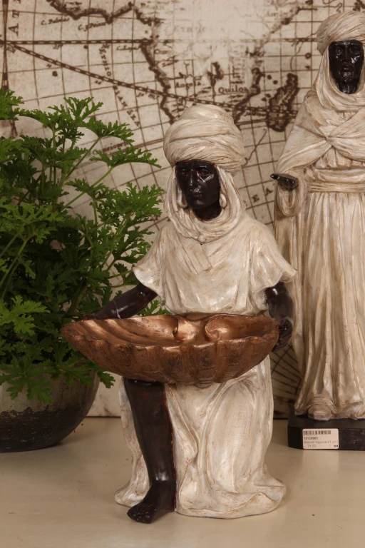 Moorish Figure - Ivory - 36.5 cm - Resin