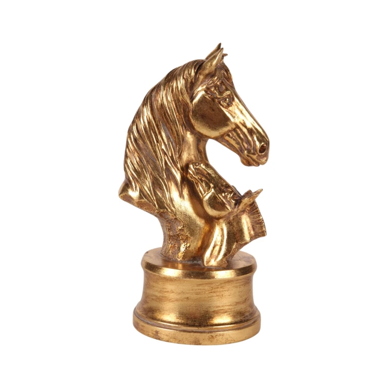 Horse Heads Gold - 26.5 cm - 1 Piece