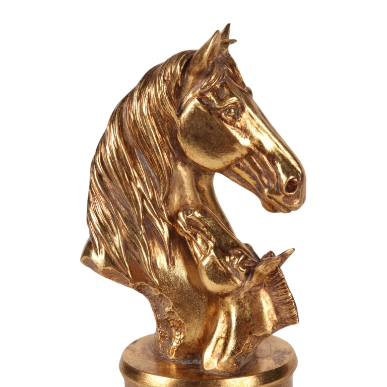 Horse Heads Gold - 26.5 cm - 1 Piece