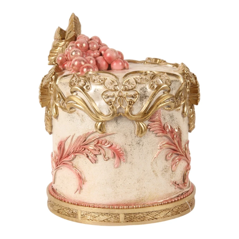 Decorative Cake - Pink - 30 cm - Resin