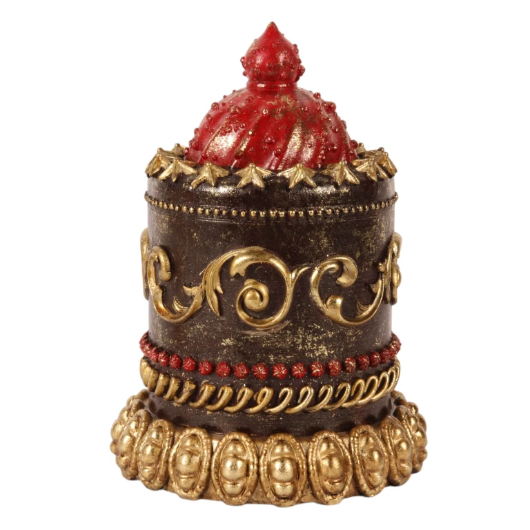Decorative Cake - Brown - 23 cm - Synthetic Resin