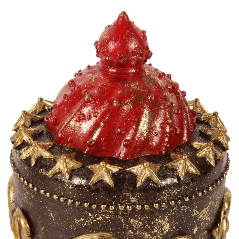 Decorative Cake - Brown - 23 cm - Synthetic Resin