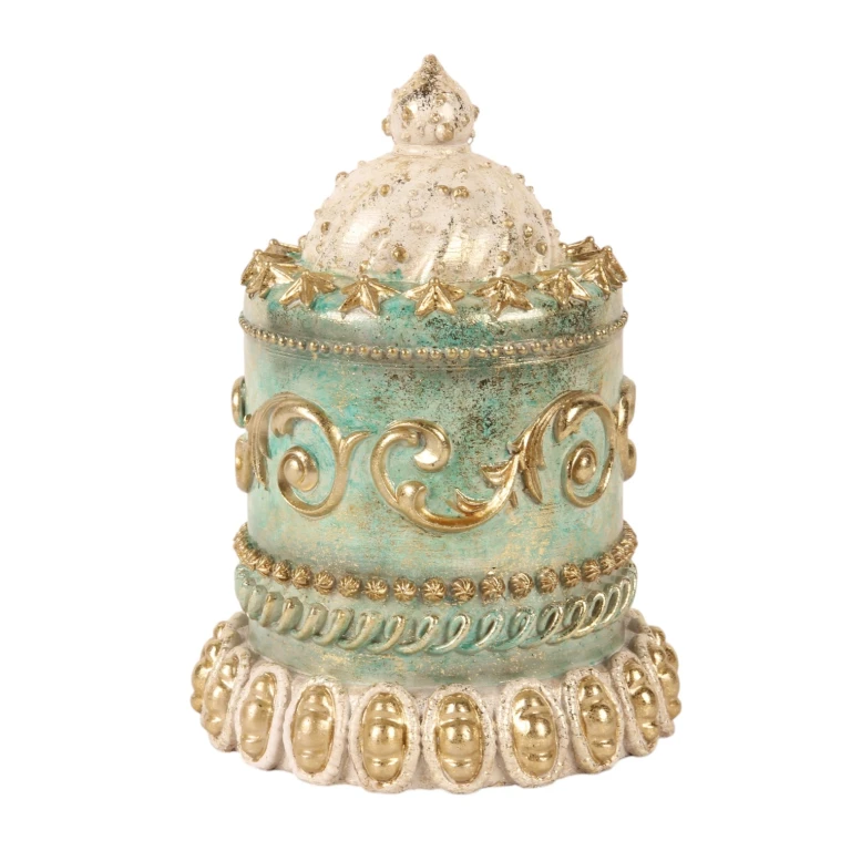 Decorative Cake - Blue - 23 cm - Resin - 1 Piece