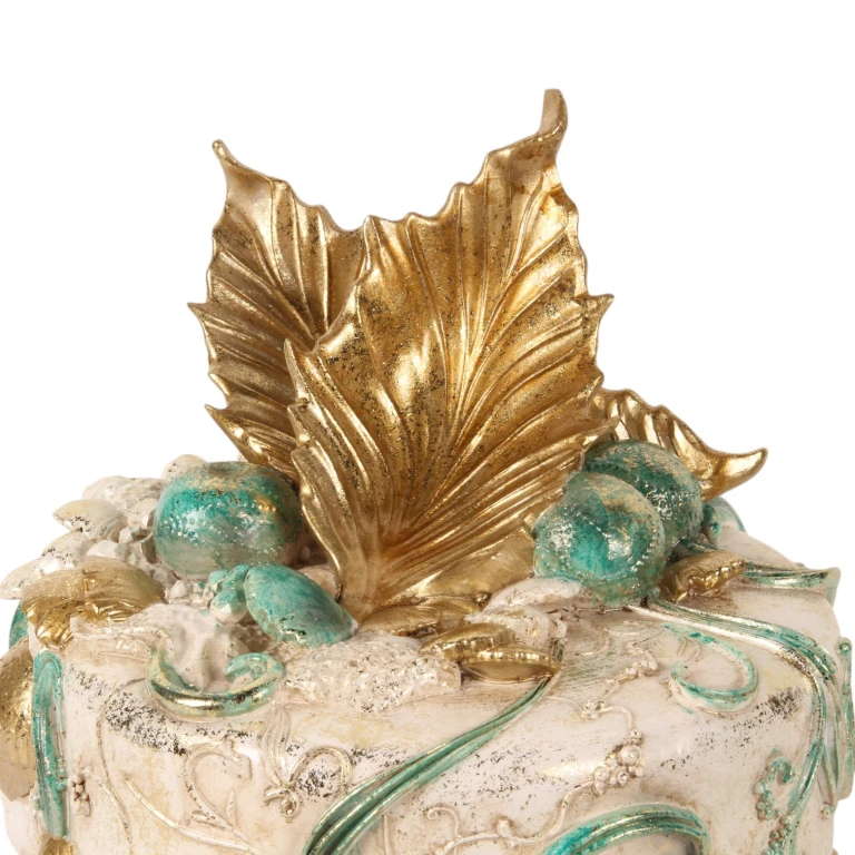 Decorative Cake - Blue - 31 cm - Artificial Resin