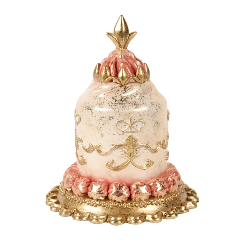 Decorative Cake - Pink - 18.5 cm - Resin