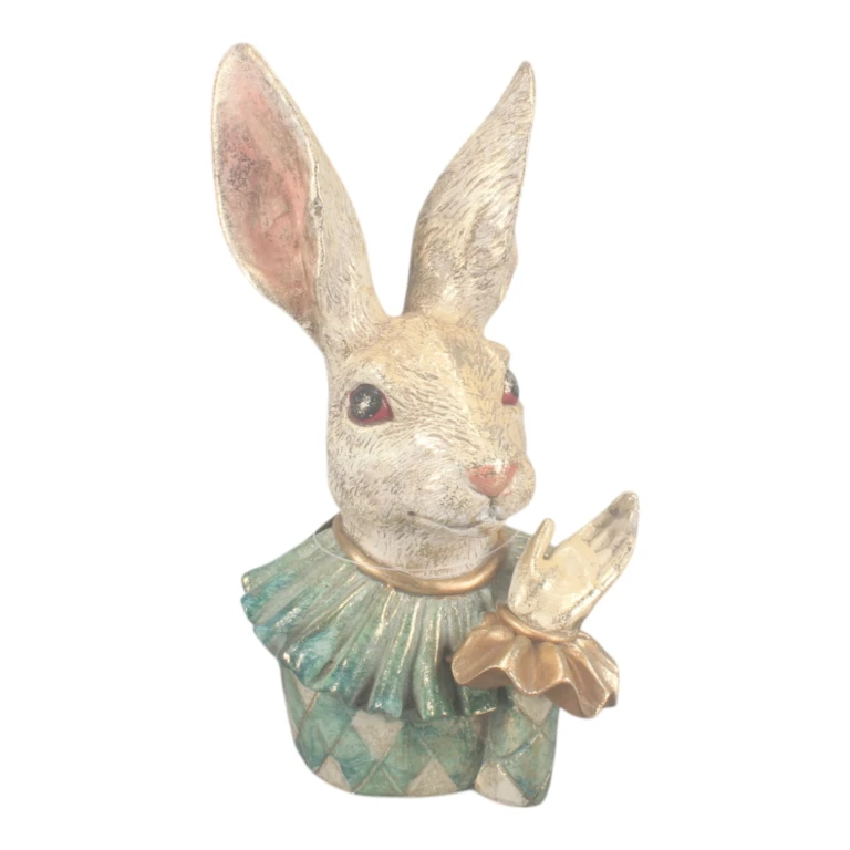 Rabbit Bust - Mixed Colors - 24 cm