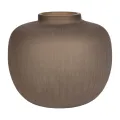 Vaas Evelyn L 30 cm - Bruin - Glas