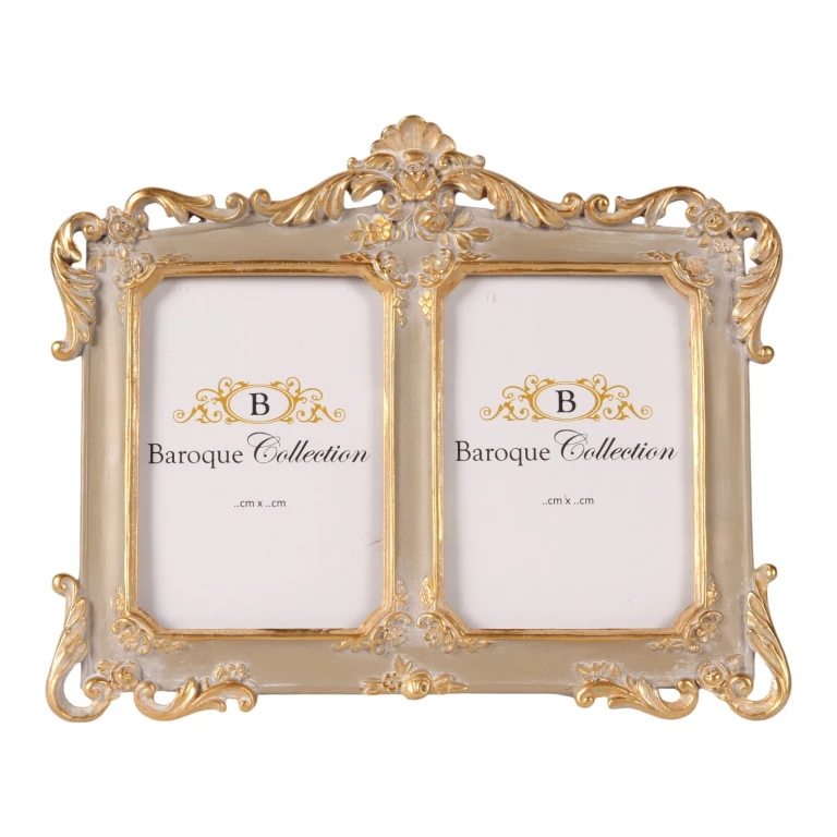 Photo Frame Collage - 9 x 13 cm - Taupe - Resin