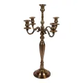 5-Arm Candelabrum - 80 cm - Gold - Aluminum