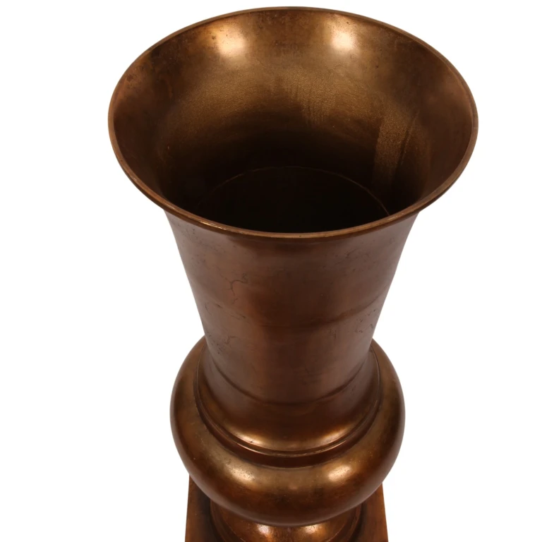 Vase - 86 cm - antique bronze - aluminium