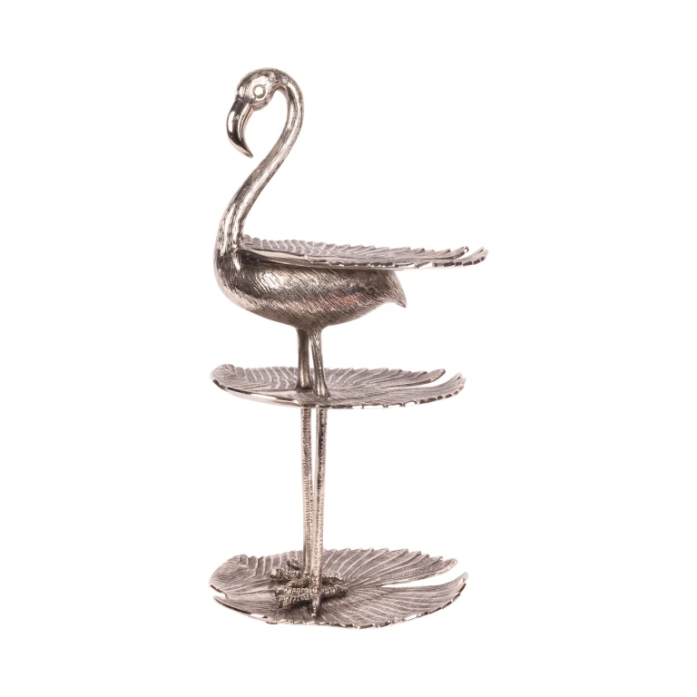 Flamingo Shelf - 65 cm - Silver - Aluminum