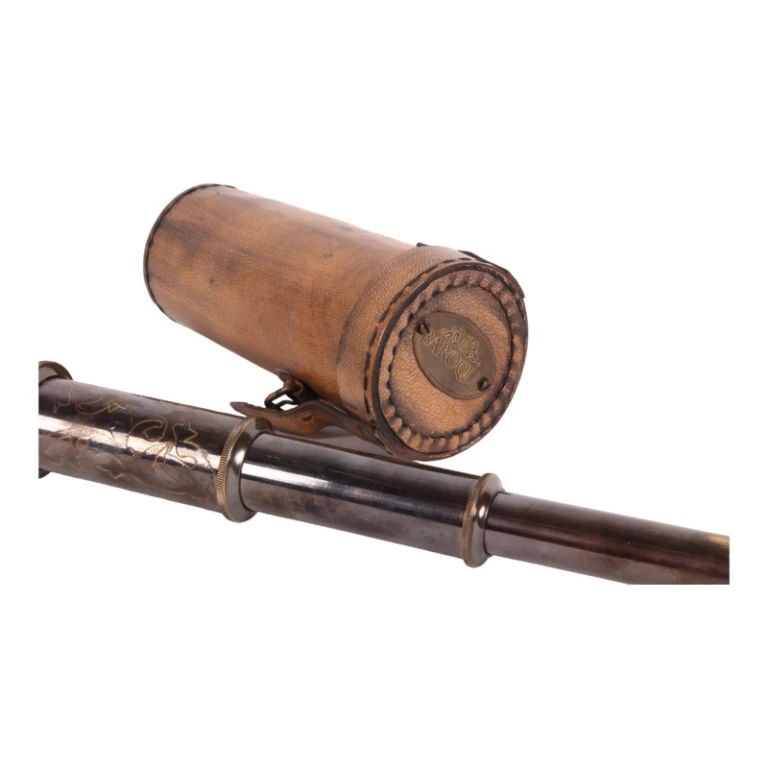 Telescope - wood & brass - 40 cm