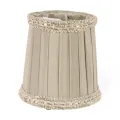 Clip-on hat Victorian Mini - 8 cm - green - fabric
