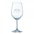 White wine glass - transparent - 350 ml - 1 piece